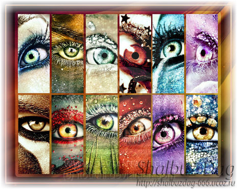 Глаза по знакам Зодиака (Zodiac eyes calendar)