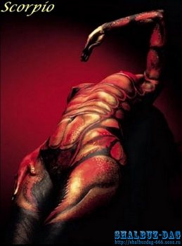 Символика татуировки (тату) » Знаки зодиака – Скорпион