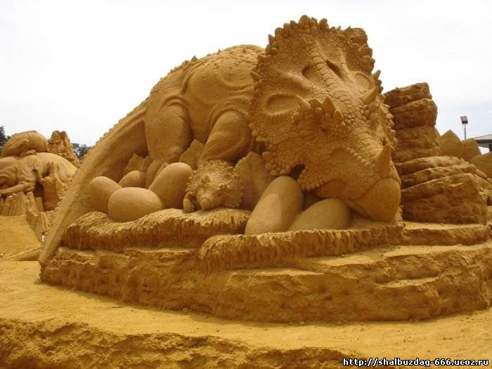 Чертовски-Великолепные скульптуры из песка... (39 фото)