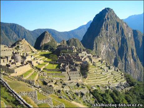 Город Мачу-Пикчу в Перу